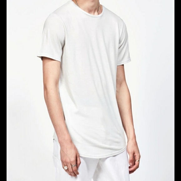 H&M Bundle of 2 Tall Scallop Tee Black/White - Picture 2 of 6